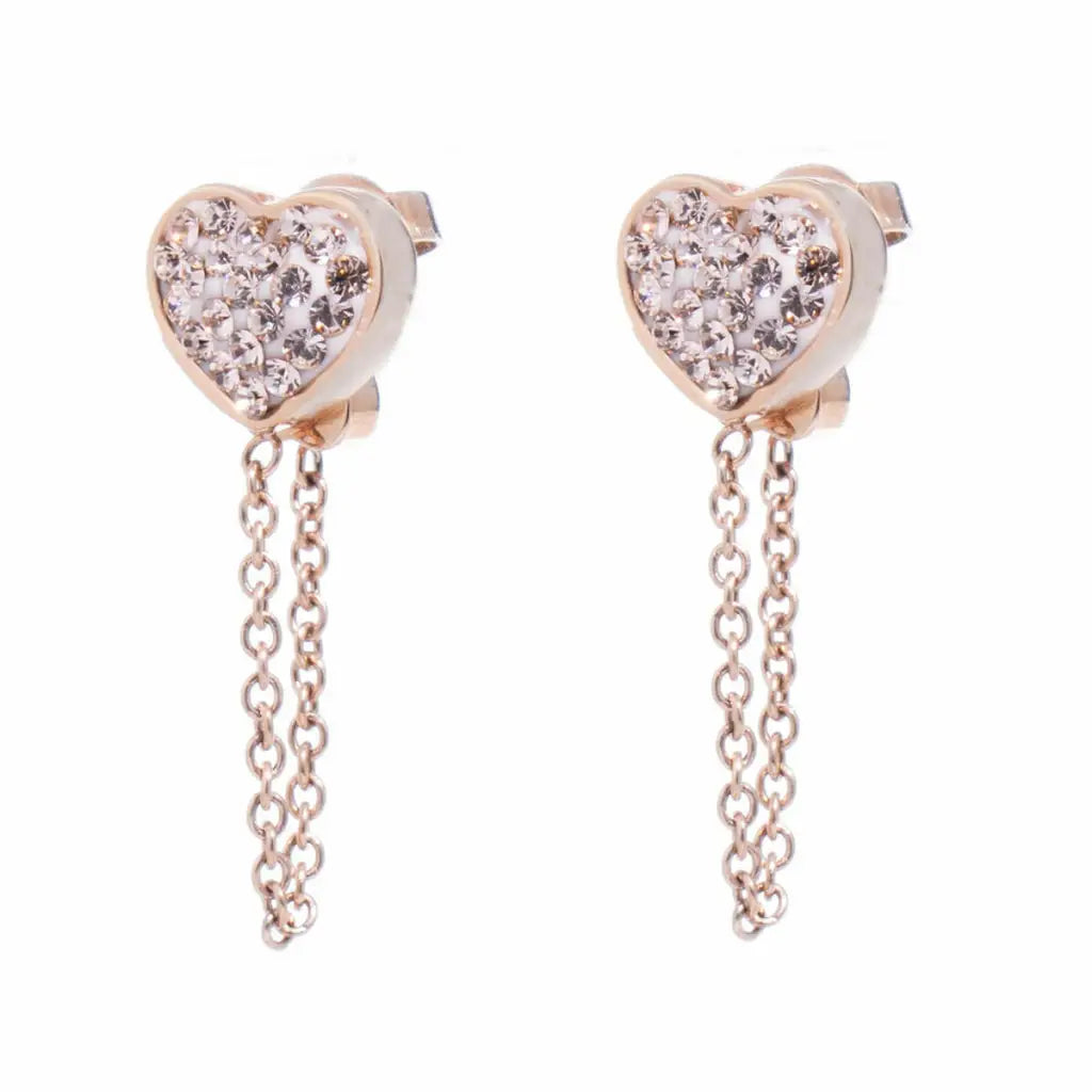 Pendientes Mujer Folli Follie 3E0T033RS (15 mm) - Joyería