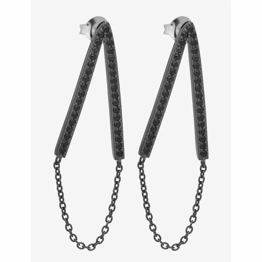 Pendientes Mujer Sif Jakobs SJ - E1009 - BK(BK) 3 cm