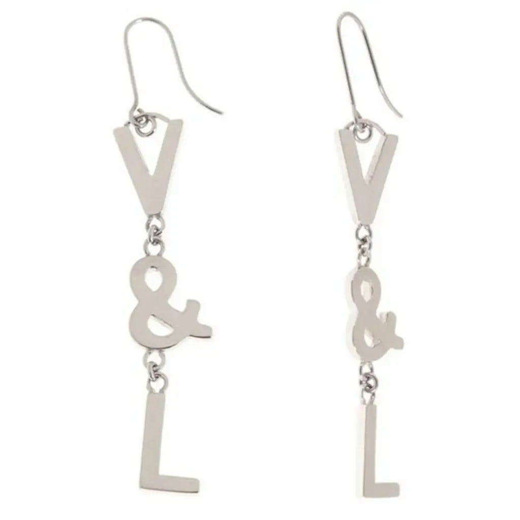 Pendientes Mujer V&L VJ0257PE (3 cm) - Joyería Mujer