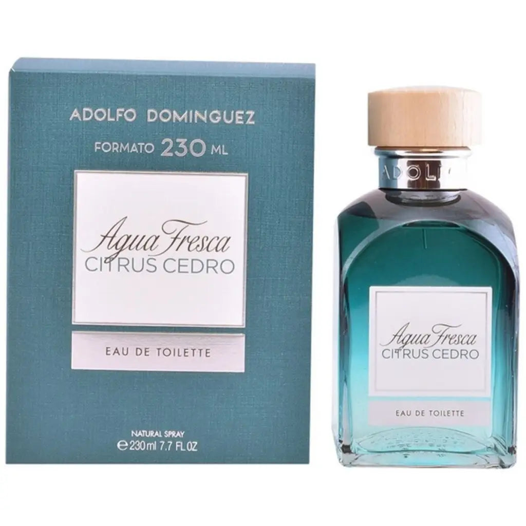 Perfume Hombre Agua Fresca Citrus Cedro Adolfo Dominguez