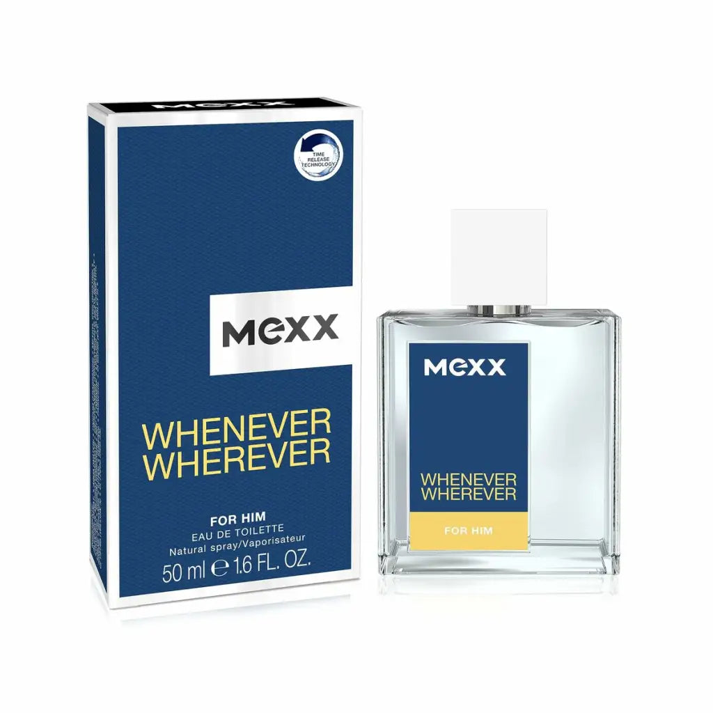 Perfume Hombre Mexx EDT Whenever Wherever 50 ml - Belleza