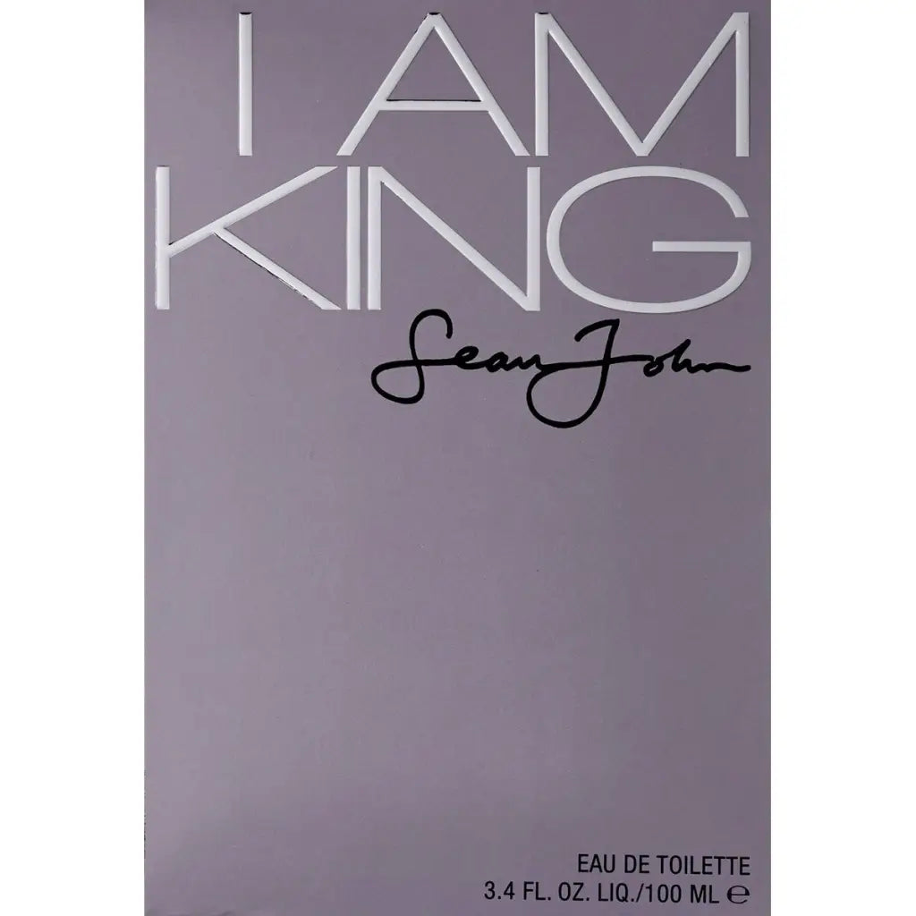 Perfume Hombre Sean John EDT I Am King (100 ml) - Belleza