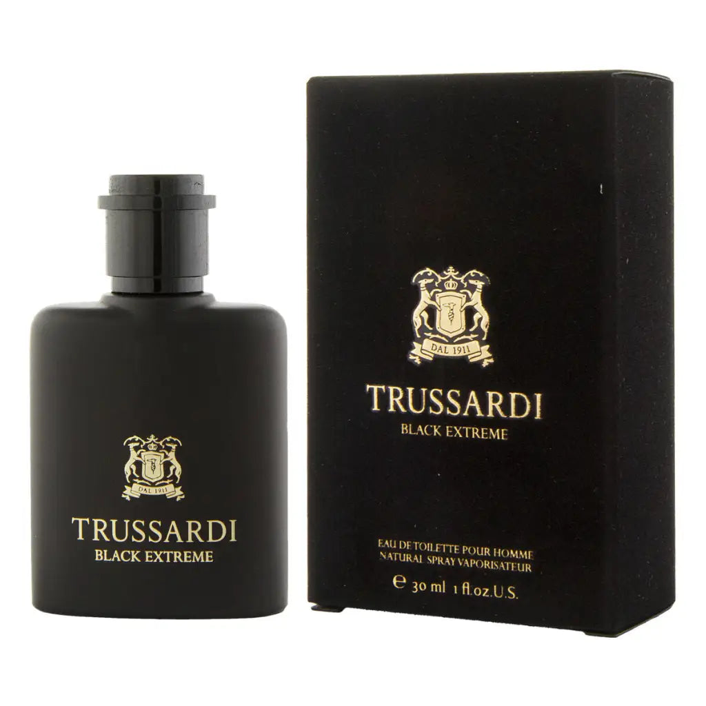 Perfume Hombre Trussardi EDT Black Extreme 30 ml - Belleza