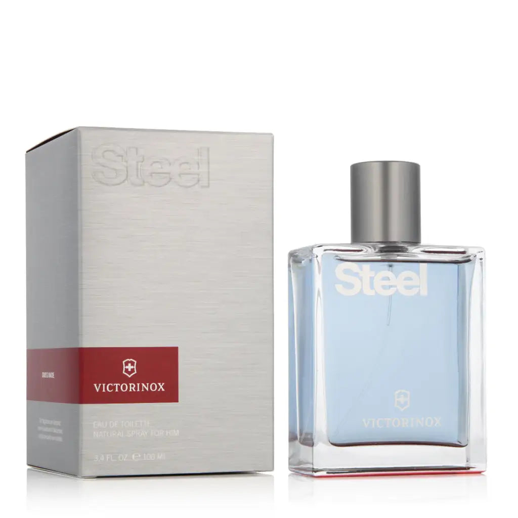 Perfume Hombre Victorinox EDT Steel 100 ml - Belleza