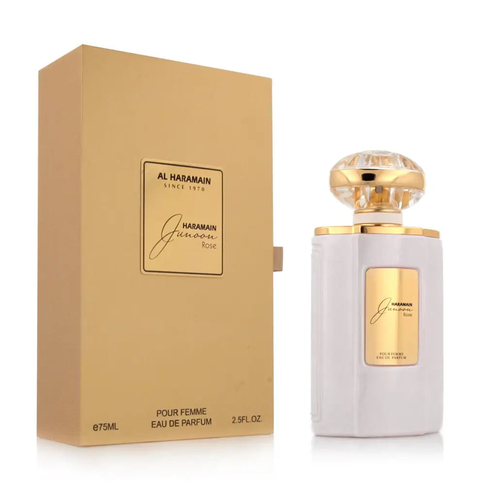 Perfume Mujer Al Haramain EDP Junoon Rose (75 ml) - Belleza
