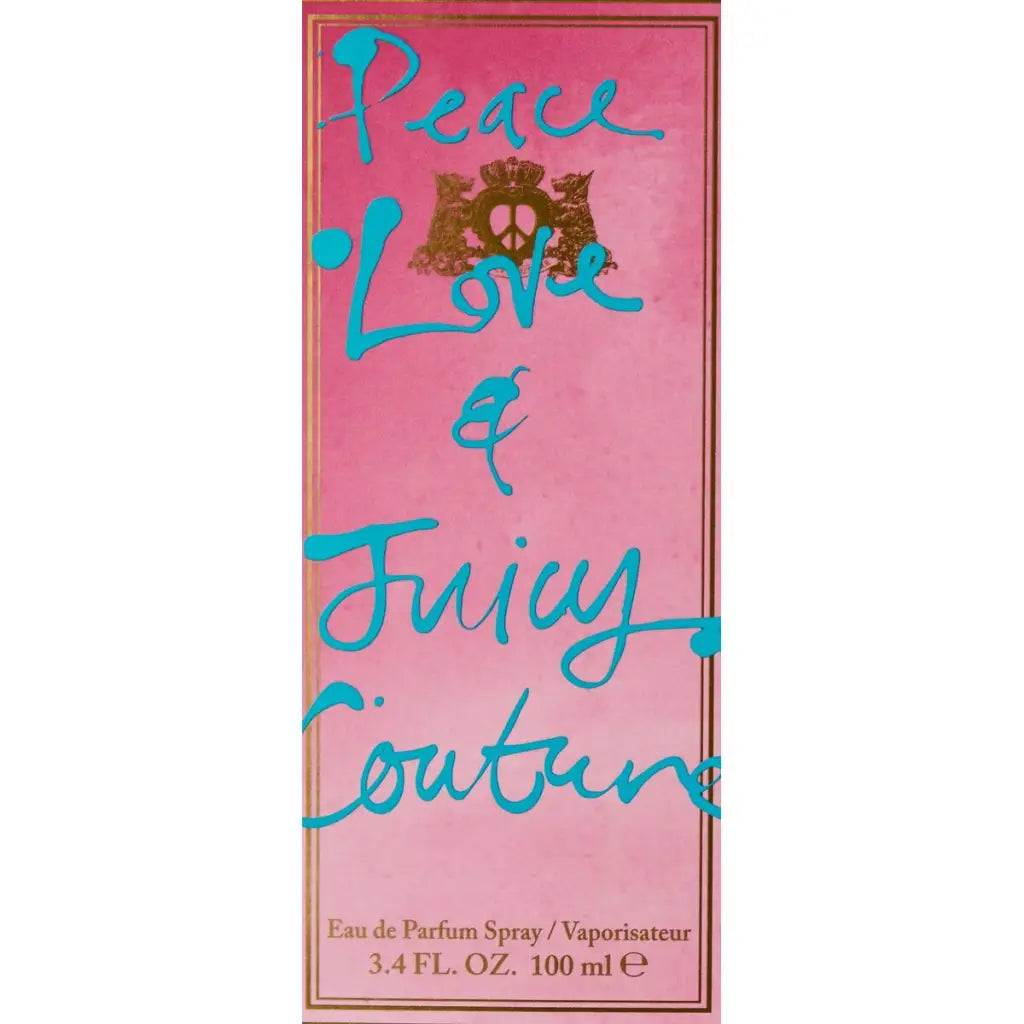 Perfume Mujer Juicy Couture EDP Peace Love and 100 ml