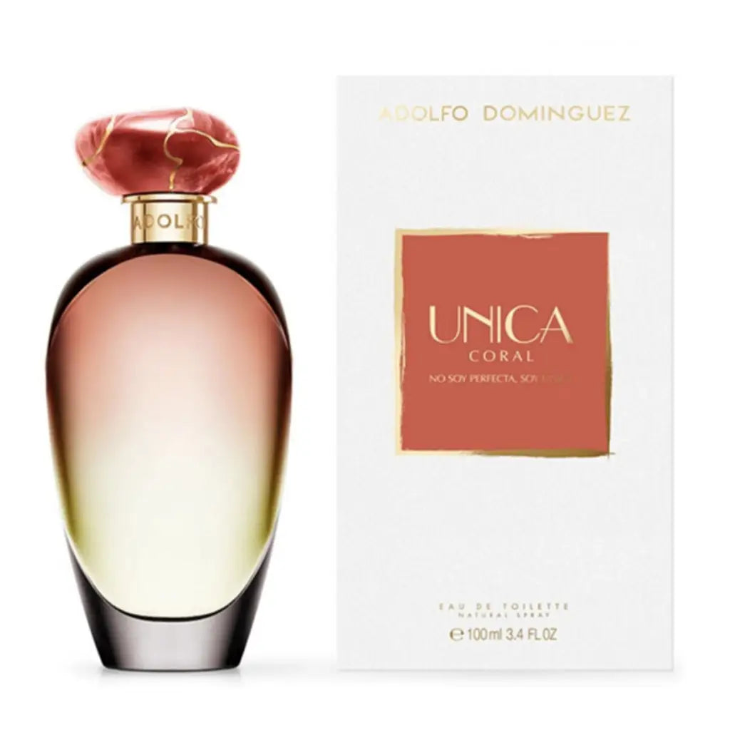 Perfume Mujer Unica Coral Adolfo Dominguez EDT - Belleza