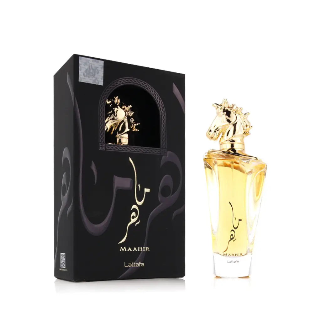 Perfume Unisex Lattafa EDP Maahir 100 ml - Belleza Perfumes