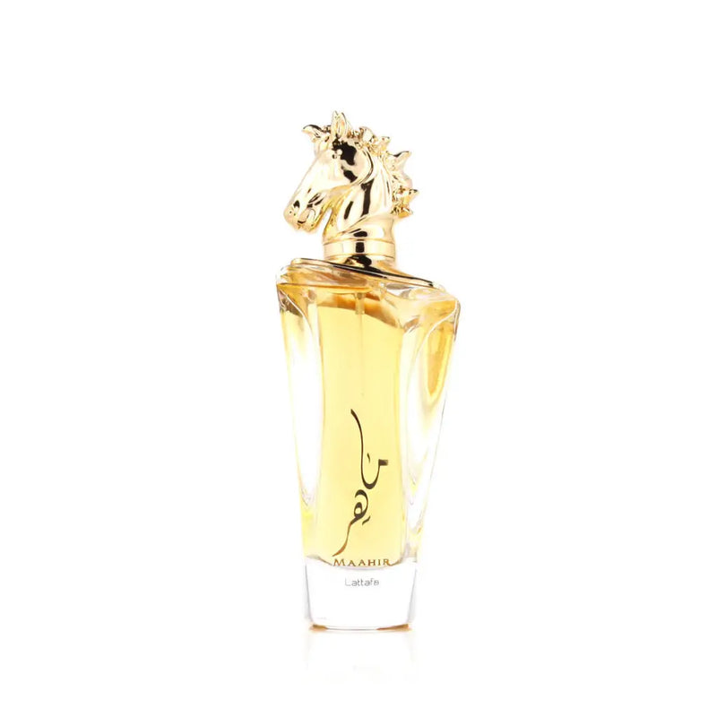 Perfume Unisex Lattafa EDP Maahir 100 ml - Belleza Perfumes