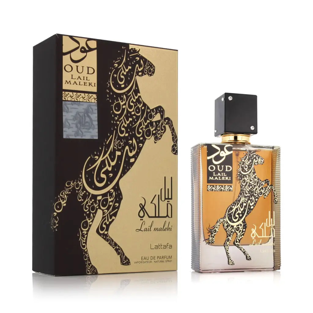 Perfume Unisex Lattafa Lail Maleki Oud EDP 100 ml - Belleza