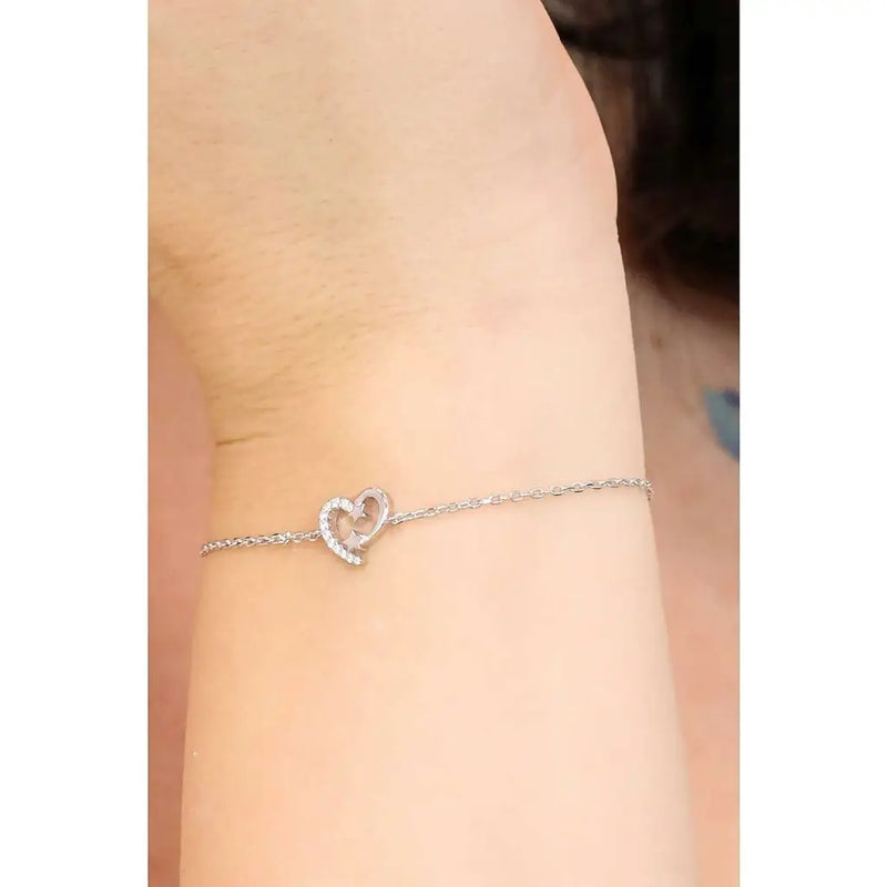 Pulsera Mujer Amen BRHSBBZ Plateado - Joyería