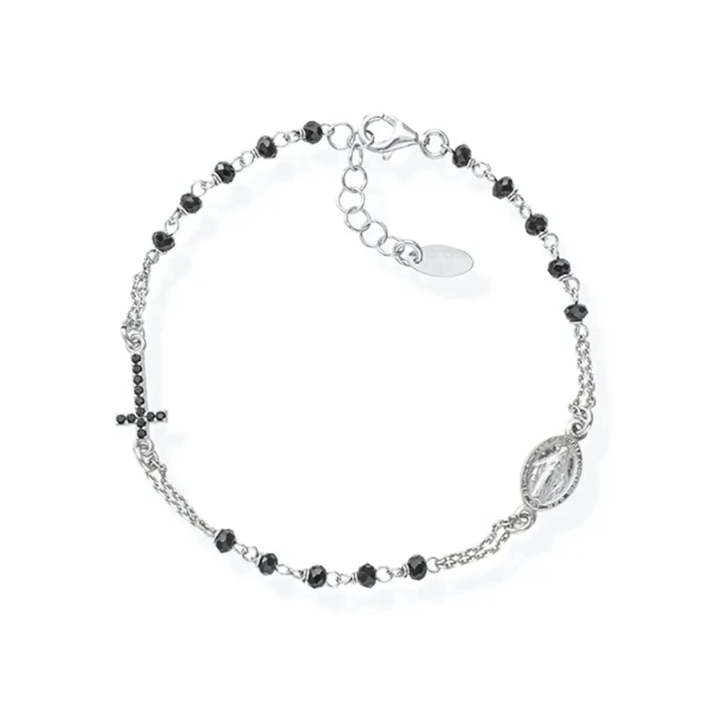Pulsera Mujer Amen BRO25BNZ3 Negro - Joyería