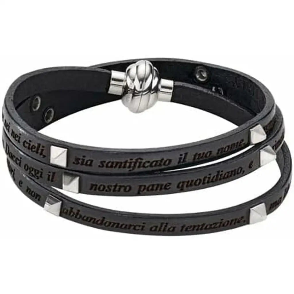Pulsera Mujer Amen PNIT02 - PI - 54 Negro - Joyería