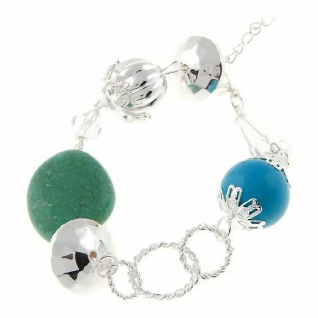 Pulsera Mujer Cristian Lay 436210 (23 cm) | Azul Verde