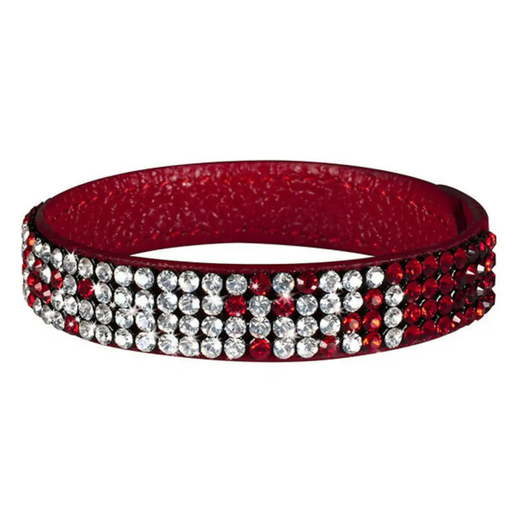 Pulsera Mujer Glamour GBR1 - 055 (21 cm) Rojo Piel (18