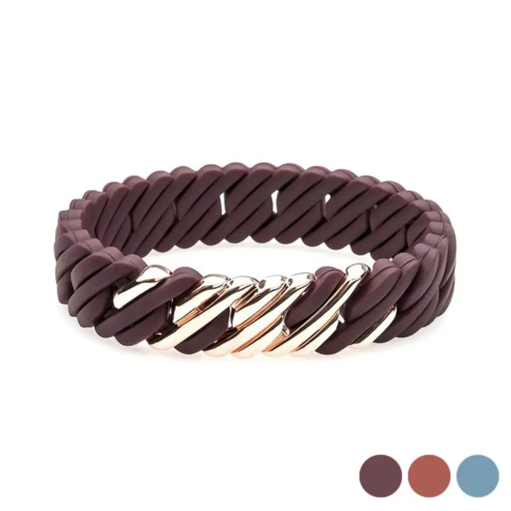 Pulsera Mujer TheRubz Silicona Acero Inoxidable