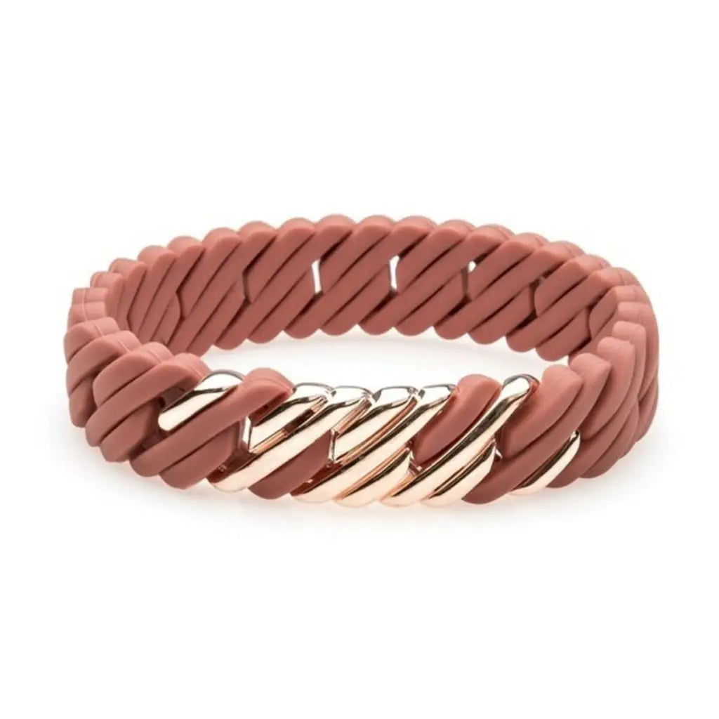 Pulsera Mujer TheRubz Silicona Acero Inoxidable