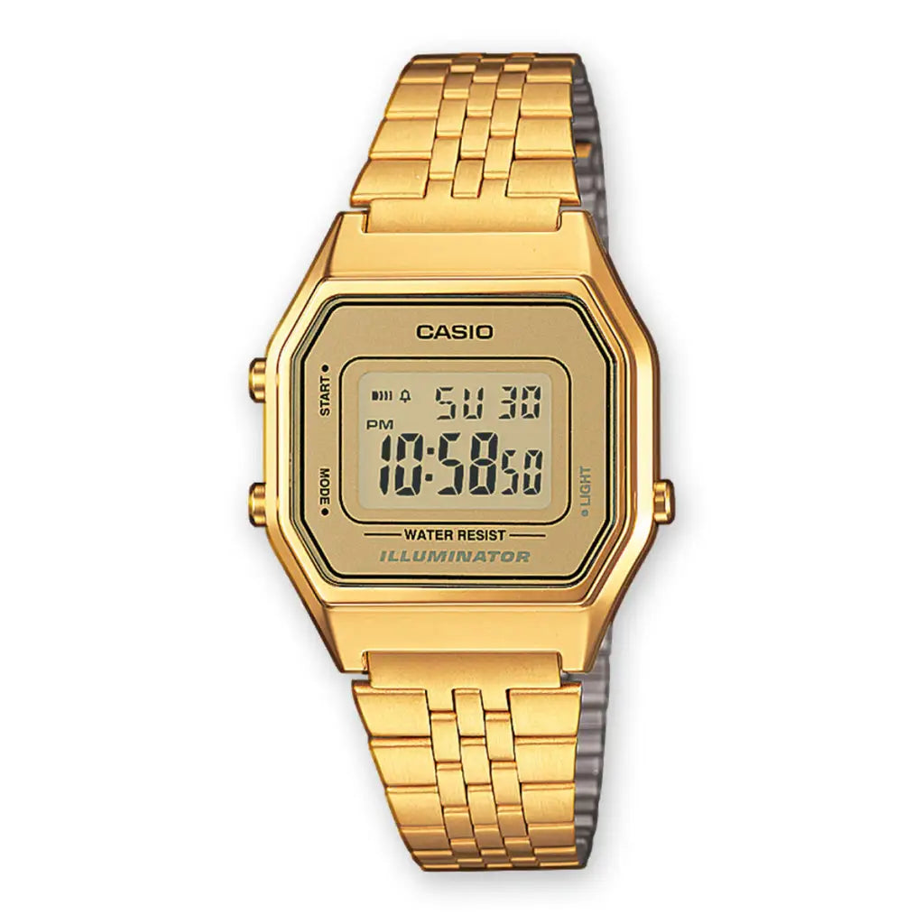 Reloj Unisex Casio LA680WEGA - 9ER Dorado - Relojes Mujer