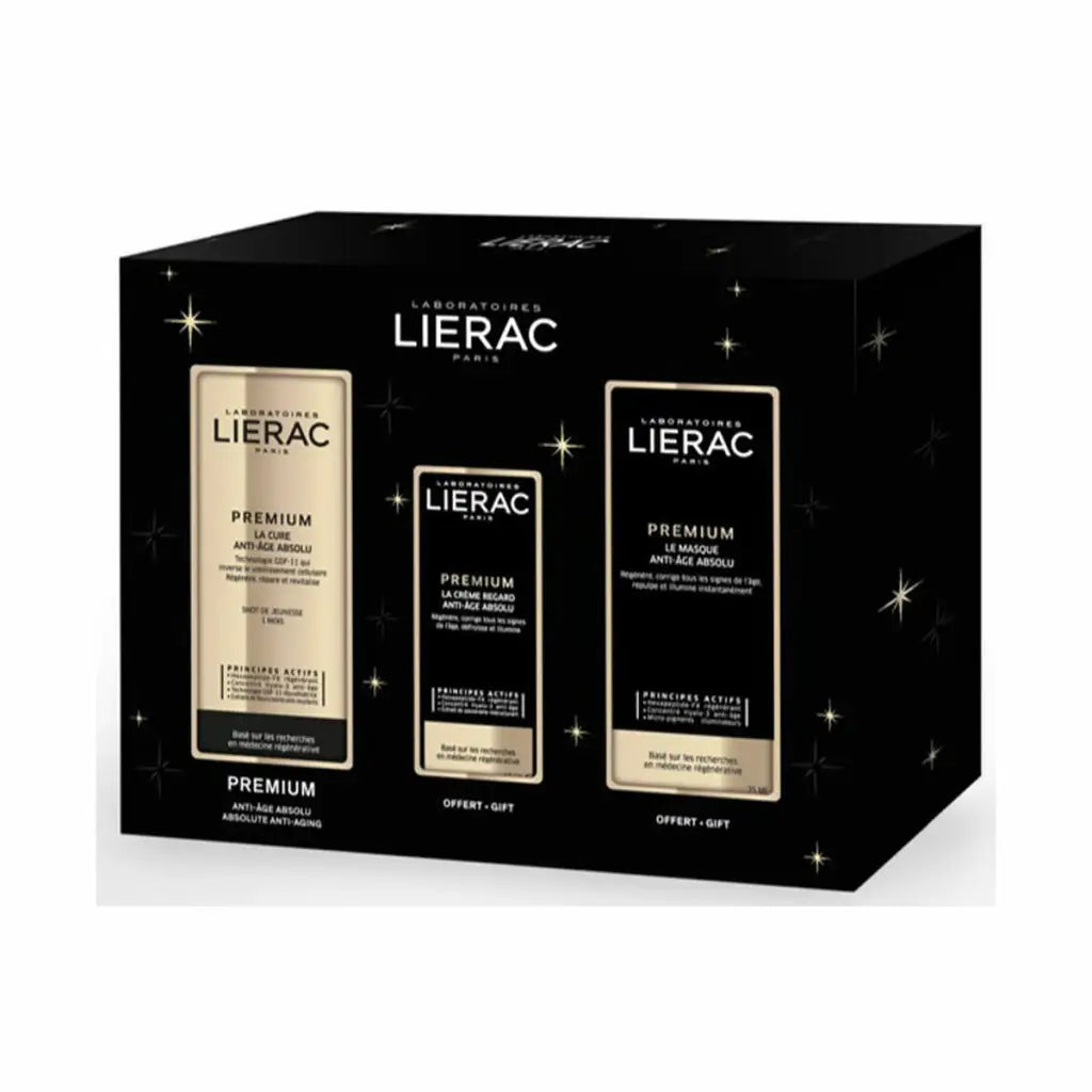 Set de Cosmética Unisex Lierac Premium La Cura 3 Piezas