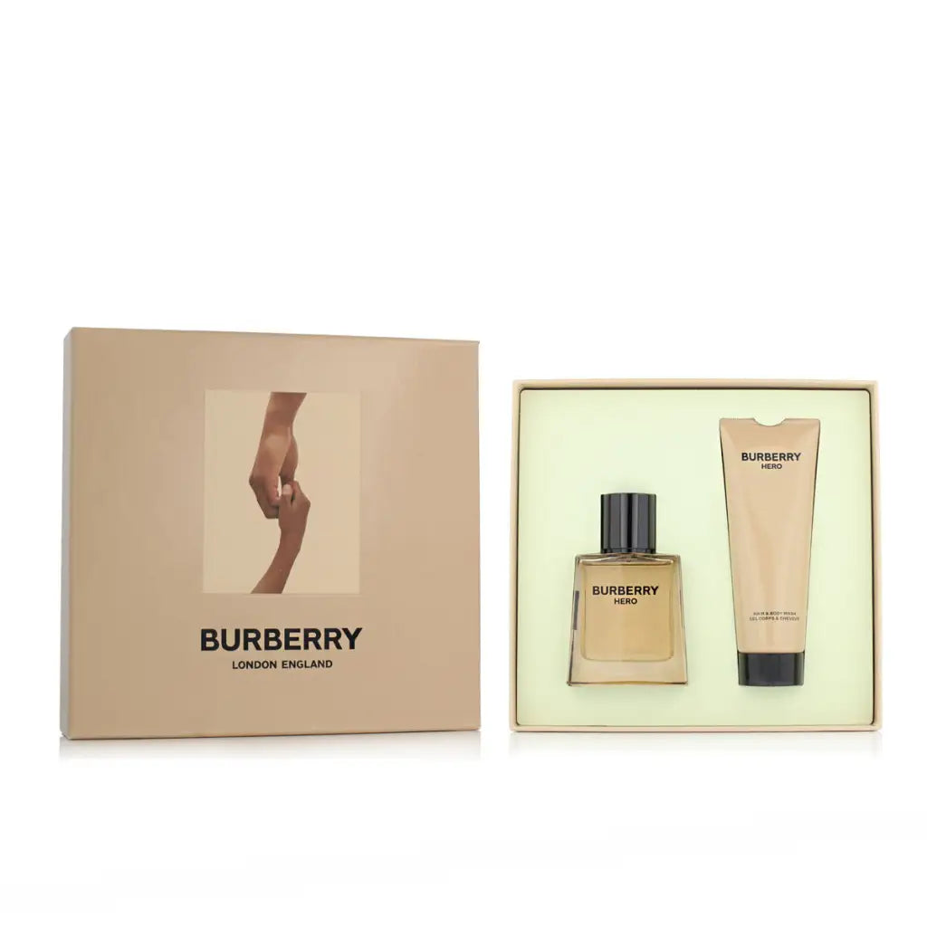 Set de Perfume Hombre Burberry EDT Hero 2 Piezas - Belleza