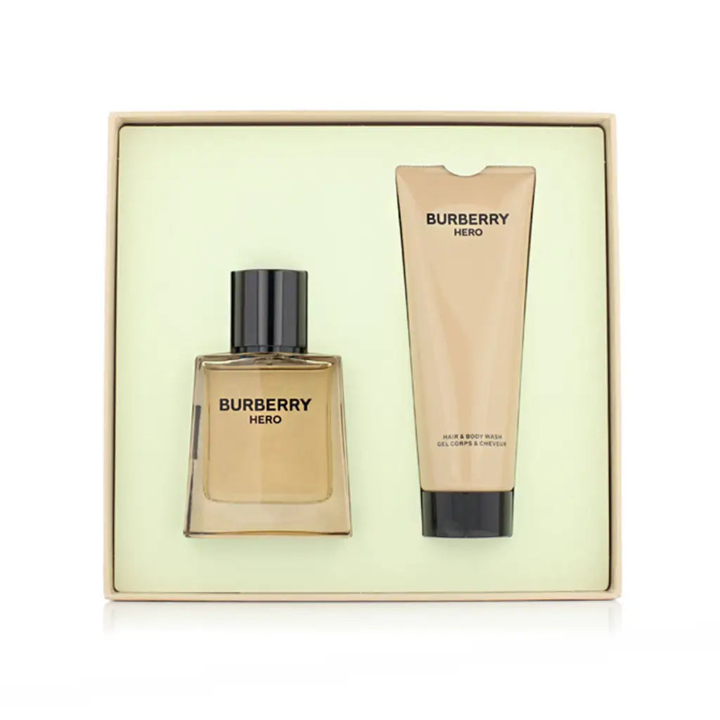 Set de Perfume Hombre Burberry EDT Hero 2 Piezas - Belleza