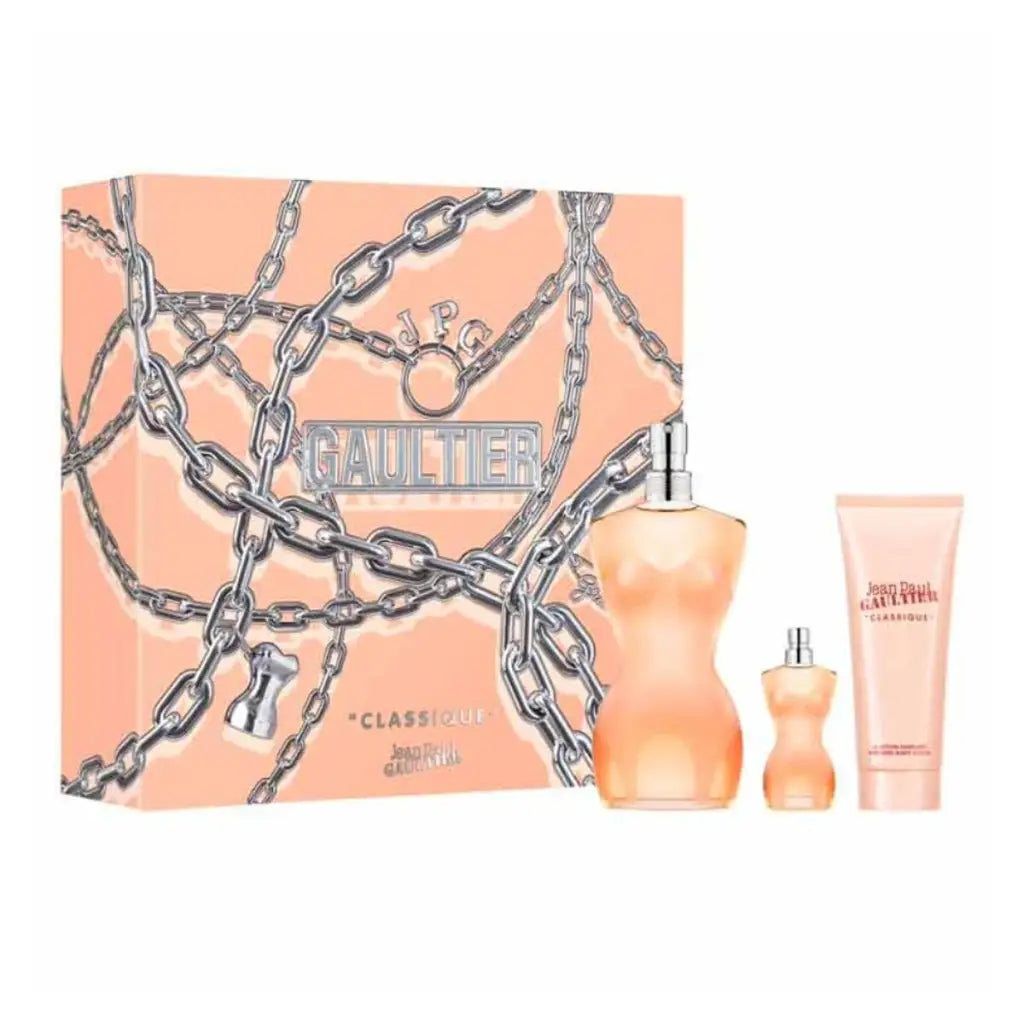 Set de Perfume Mujer Jean Paul Gaultier Classique 3 Piezas